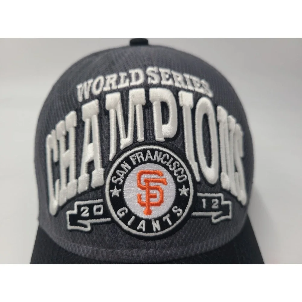 San Francisco Giants 2012 World Series Champions New Era Flex Fitted M-L Hat Cap